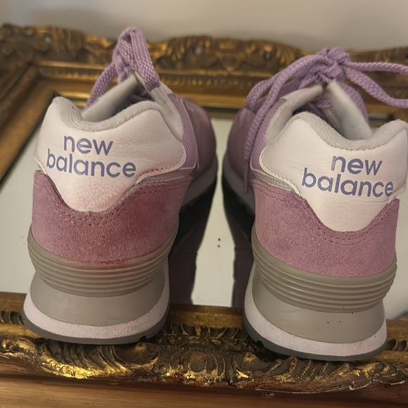 Lilac New Balance Encap Classic 574 - Picture 2 of 5